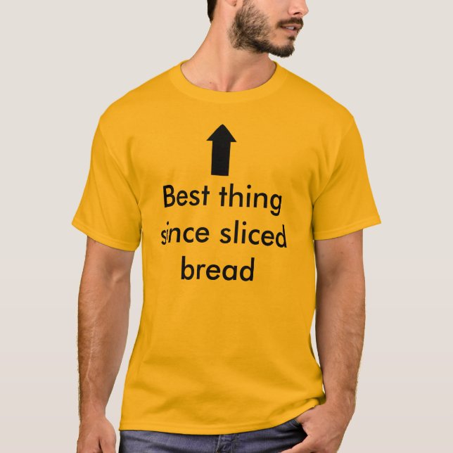 Pfeil, beste Sache seit geschnittenem Brot T-Shirt (Vorderseite)