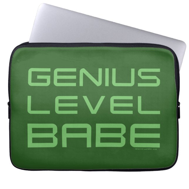 Pfeil | Geniale Level Babe Laptopschutzhülle (Vorderseite)