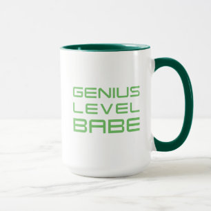 Pfeil   Geniale Level Babe Tasse