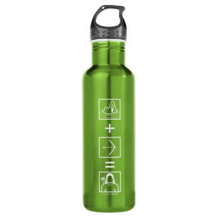Pfeil   Green Arrow Equation Edelstahlflasche