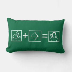 Pfeil   Green Arrow Equation Lendenkissen