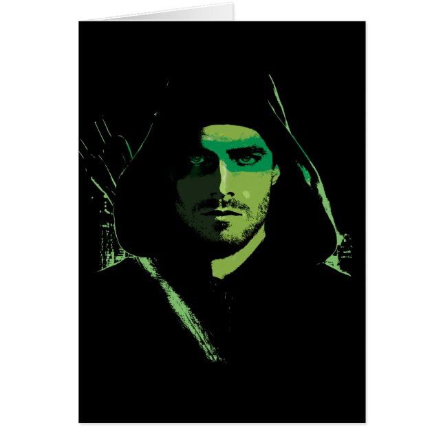 Pfeil | Green Arrow Green stylisierte Cutout (Vorne)