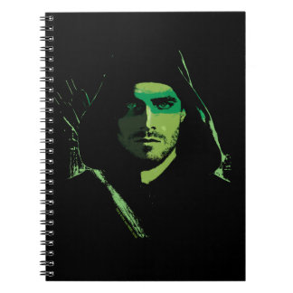 Pfeil | Green Arrow Green stylisierte Cutout Notizblock