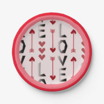 Pfeil, Herz & Liebe Romantisches Design
