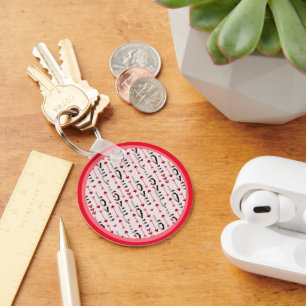 Pfeil, Herz & Liebe Romantisches Design Schlüsselanhänger