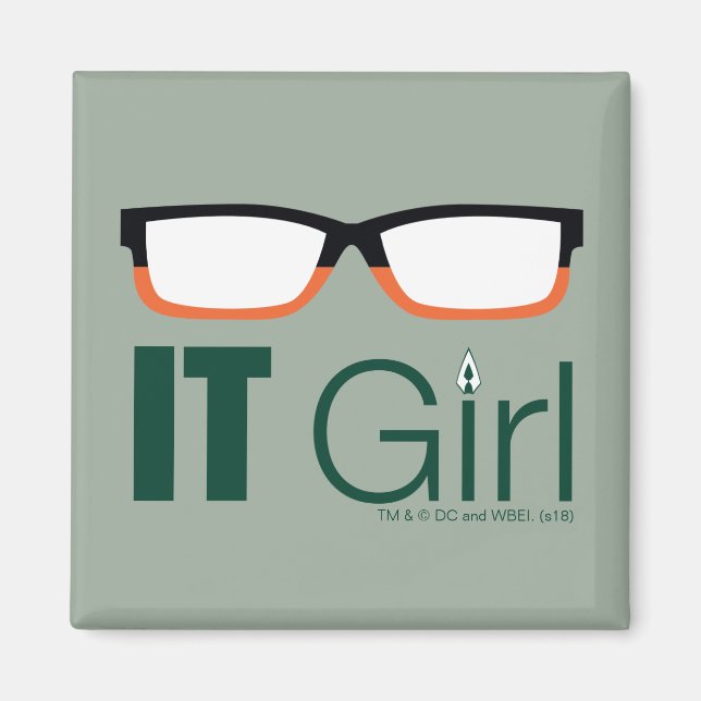 Pfeil | IT Girl Glasses Graphic Magnet (Vorne)