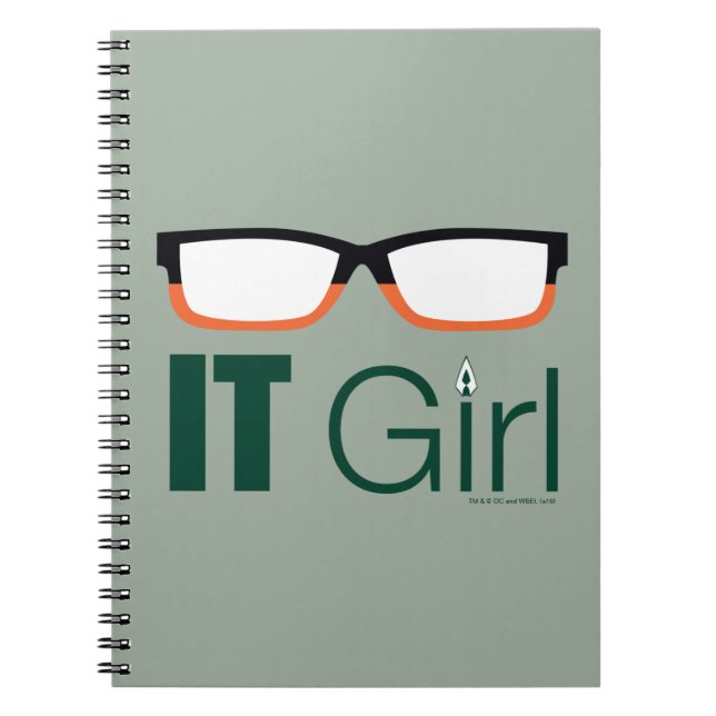 Pfeil | IT Girl Glasses Graphic Notizblock (Vorderseite)