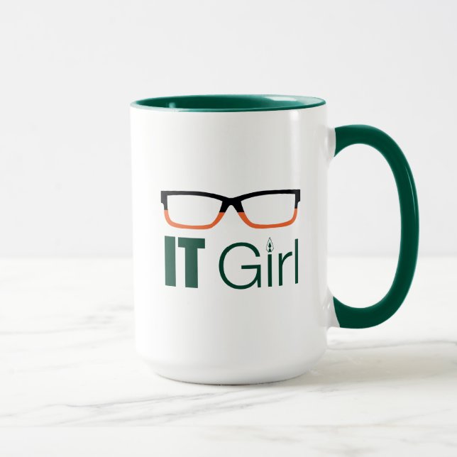 Pfeil | IT Girl Glasses Graphic Tasse (Rechts)