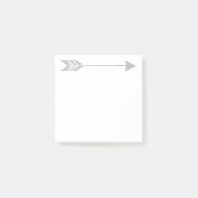 Pfeil Post-it Klebezettel (Vorderseite)