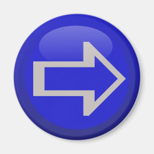 Pfeil rechts-links oben unten magnet