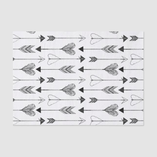 Pfeil-Seidenpapier Seidenpapier (Vorderseite)