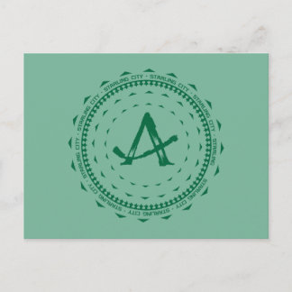 Pfeil | Starling City Arrow-Logo Postkarte