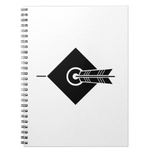 Pfeil trifft Ziel Notizbücher & Journale