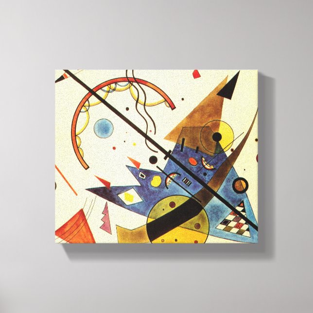 Pfeil und Punkt Leinwanddruck (Vorderseite)