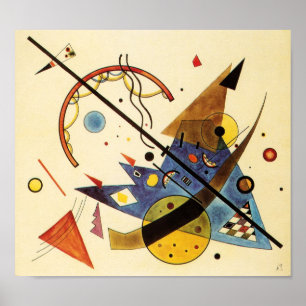 Pfeil und Punkt Poster