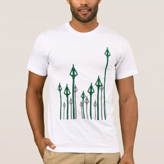 Pfeil | Vertikale Pfeile grafisch T-Shirt