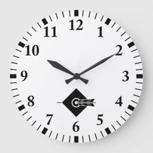 Pfeil-Zieluhren Große Wanduhr