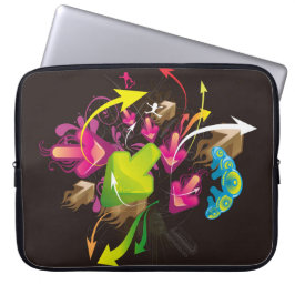 Pfeile_colorful_bright_ Laptopschutzhülle