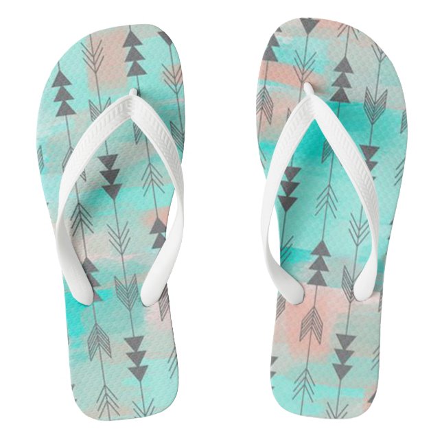 Pfeile Flip Flops (Fußbett)