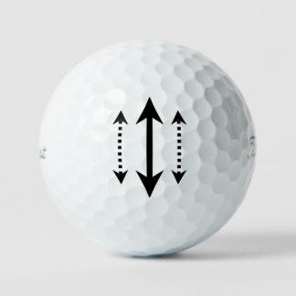 Pfeile Golfball