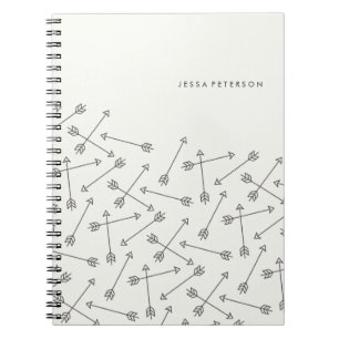 Pfeile-Journal - Schiefer Notizblock