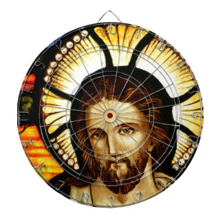 Pfeile mit Jesus Dartscheibe