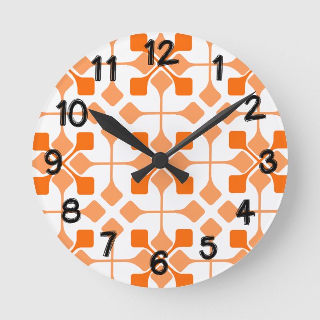 Pfeile Runde Wanduhr (Vorderseite)