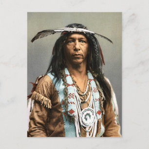 Pfeilmacher Ein Ojibwa-Held1903 Vintage Indianer Postkarte