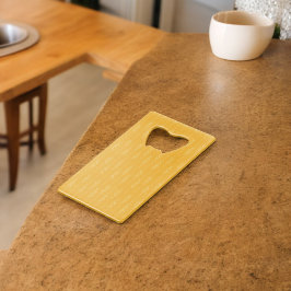 Pfeilmuster Geldbeutel Flaschenöffner