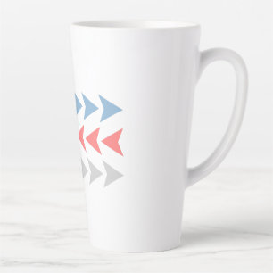Pfeilmuster Milchtasse