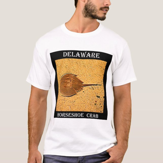 Pfeilschwanzkrebs Delawares T-Shirt (Vorderseite)