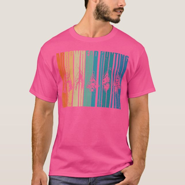 Pfeilspitze Jagd Pfeilspitzen Jäger T-Shirt (Vorderseite)