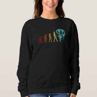 Pfeilspitzen Evolution Artefakt Gestein Pfeilspitz Sweatshirt