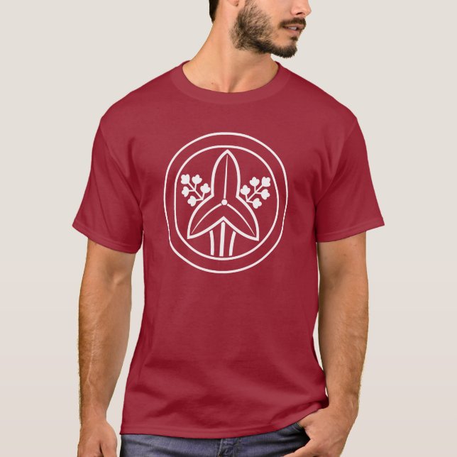 Pfeilspitzen im Kreis T-Shirt (Vorderseite)