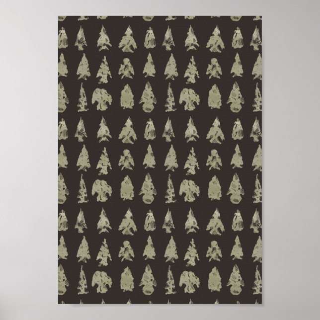 Pfeilspitzen Poster (Vorne)