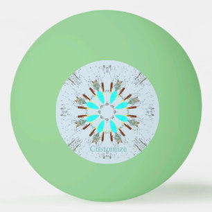 Pfeilspitzen Pow-wow Muster Thunder_Cove Tischtennisball