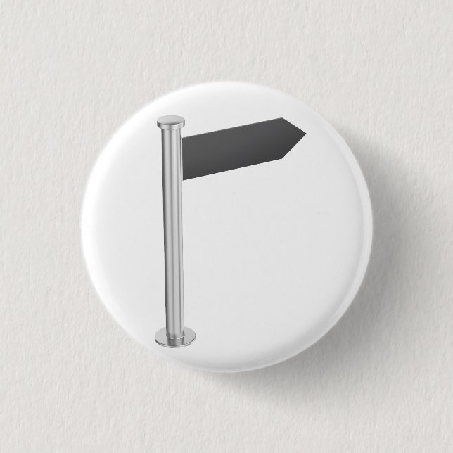 Pfeilzeichen für Leerrichtung Button (Vorderseite)