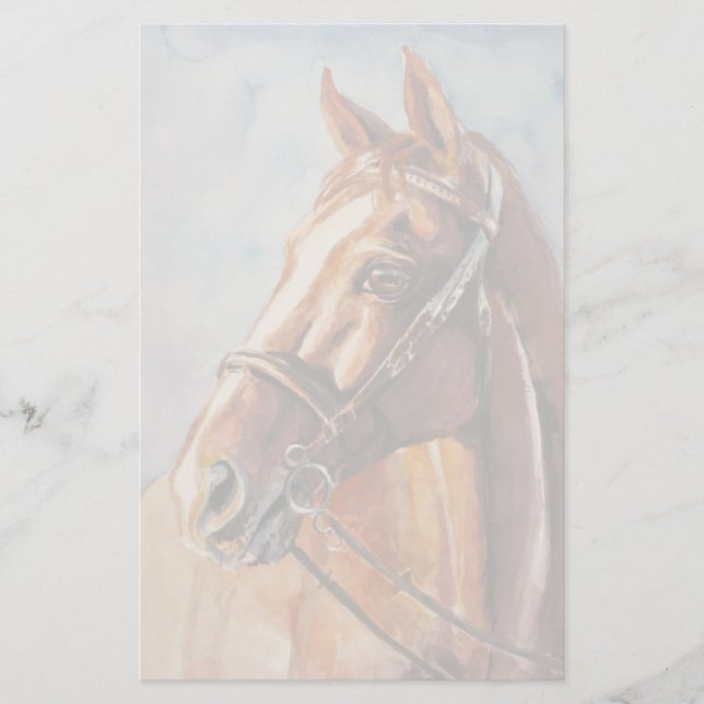 Pferd 2 briefpapier (Vorderseite)