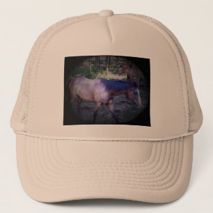 Pferd 2 Hut Truckerkappe