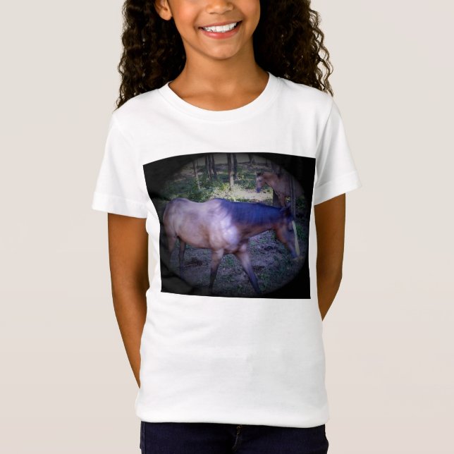 Pferd 2 Shirt des Kindes (Vorderseite)