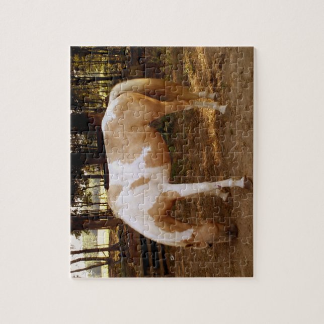 Pferd 3 Puzzle (Vertikal)