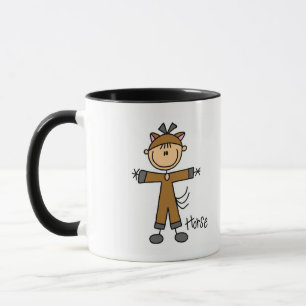 Pferd Anzieh T-Shirts und Geschenke Tasse