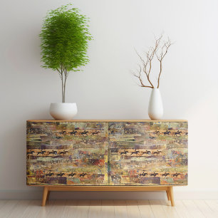 Pferd Art Poster oder Decoupage Paper