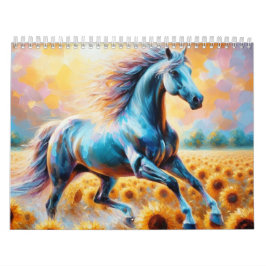 Pferd auf der Wiese Kalender