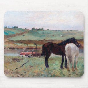 Pferd auf einer Wiese, Edgar Degas Mousepad
