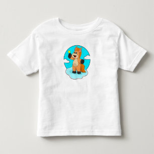 Pferd auf Wolken Kleinkind T-shirt