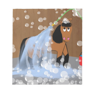 Pferd Bath.tif Notizblock