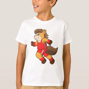 Pferd beim Laufen T-Shirt