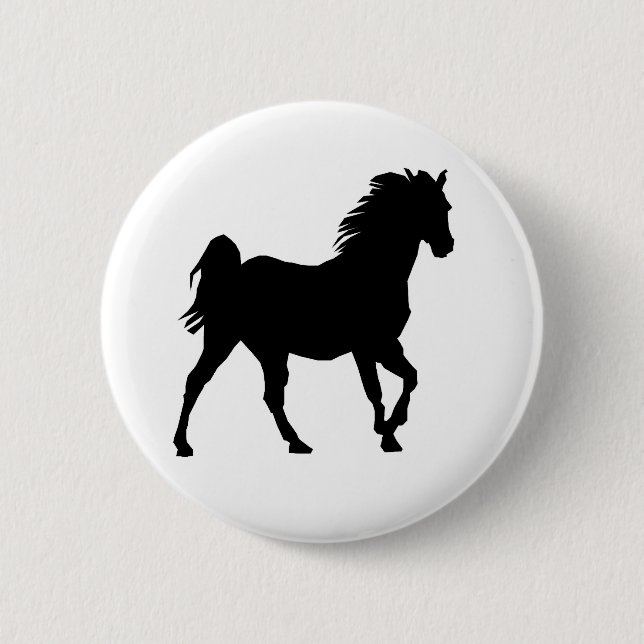 Pferd Button (Vorderseite)