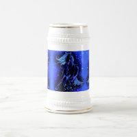 Pferd, das bei Blue Starry Night Bierstein läuft